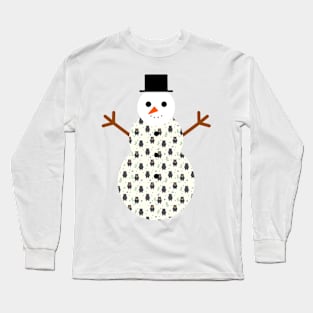 bear snowman Long Sleeve T-Shirt